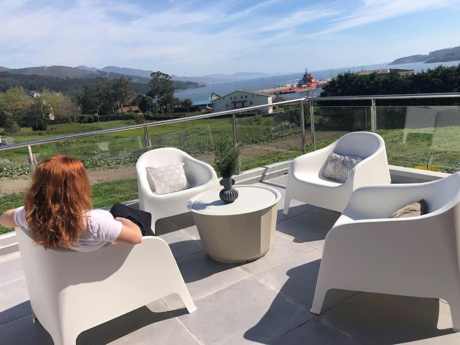 Vila A Neida Casa Con Terraza Con Vistas Al Mar Cee Exteriér fotografie